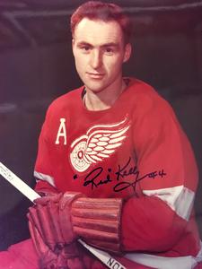 Red Kelly Autographed 8x10 Photo Detroit Red Wings With Paypal Online