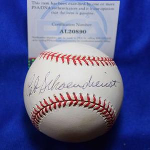 Red Schoendienst PSA DNA Coa Autograph National League ONL Signed Baseball 1 Cheap Exclusive