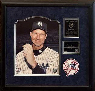 Randy Johnson Signed 11x14 Photo Cut Framed Suede Yankees LE Auto MLB COA HOF Sale Amazon