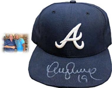 Yunel Escobar Autographed/Signed 2009 Game Used Ball Cap Cheap Sale With Credit Card