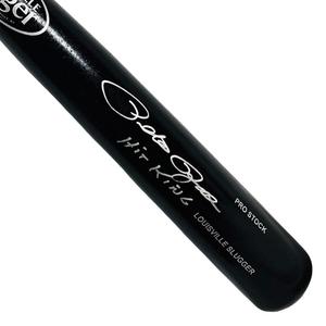 Pete Rose Signed Hit King Inscription Louisville Slugger Official MLB Black Base Sale Wiki