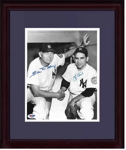 Yogi Berra & Bill Dickey Yankees #8 Catcher signed 8x10 photo framed auto PSA Free Shipping Best Seller