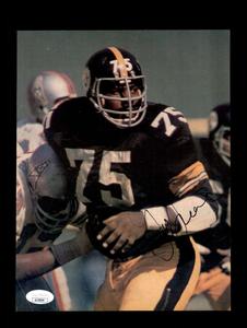 Joe Greene JSA Autograph 8x10 Signed Vintage Photo Steelers Discount Best Sale