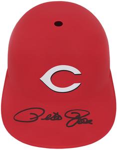 Pete Rose Signed Cincinnati Reds Souvenir Replica Batting Helmet -(SCHWARTZ COA) Free Shipping High Quality