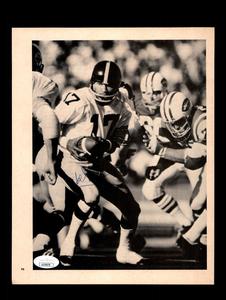Joe Gilliam JSA Autograph 8x10 Signed Vintage Photo Steelers View For Sale