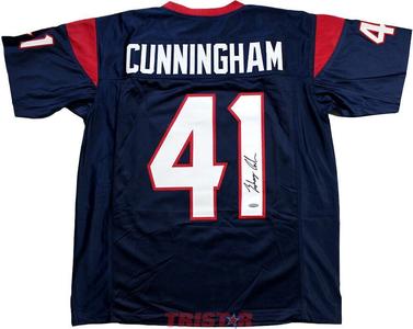 Zach Cunningham Signed Autographed Houston Texans Custom Jersey TRISTAR COA Free Shipping Real