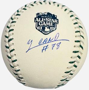 Yennier Cano Autographed 2023 All Star Game Official Baseball (Beckett) Free Shipping Genuine