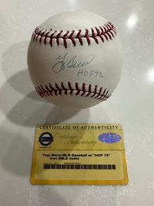 Yogi Berra Signed Baseball HOF '72 Online Cheap Pice
