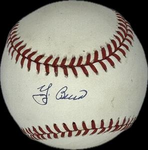 Yogi Berra Autographed Official Baseball (PSA) Buy Online