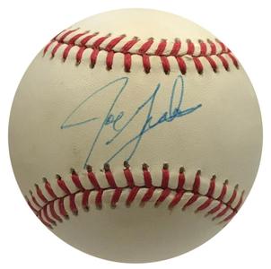 Joe Grahe Autographed Official American League Baseball (JSA) Sale New Styles