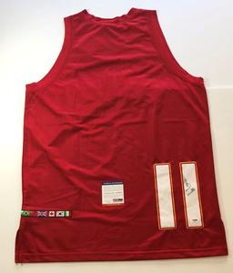 Yao Ming signed jersey PSA/DNA Team China Autographed Reliable
