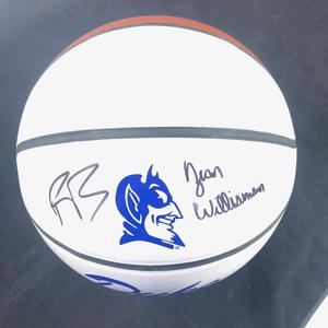 ZION WILLIAMSON RJ Barrett signed Basketball PSA/DNA Duke Blue Devils Autographe Cheap