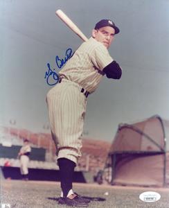 Yogi Berra Autographed 8x10 Photo (JSA) Finishline Online