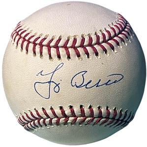 Yogi Berra signed Official Rawlings Major League Baseball tone spots- COA Best Sale Cheap Online