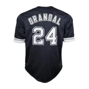 Yasmani Grandal Signed Chicago Black Baseball Jersey (Beckett) Visit Cheap Pice