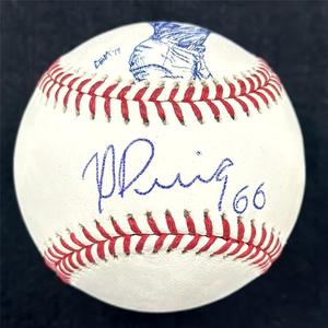 Yasiel Puig autograph signed MLB Baseball   Original Sketch Art 1/1 Beckett BAS Cheap Sale Professional
