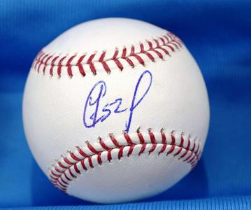 Yoenis Cespesdes Mlb Coa Hand Signed Major League Autograph Baseball Mets From China Cheap Pice