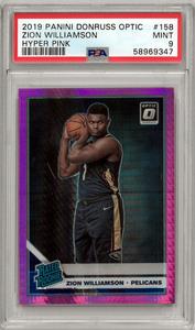 Zion Williamson 2019-20 Panini Donruss Optic Hyper Pink Rookie Card (RC) #158- P Footlocker Finishline Sale Online