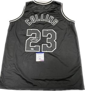 Zach Collins signed jersey PSA/DNA San Antonio Spurs Autographed Buy Cheap 2025