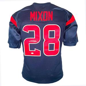 Joe Mixon Signed Houston Color Rush Football Jersey (JSA) Discount Newest