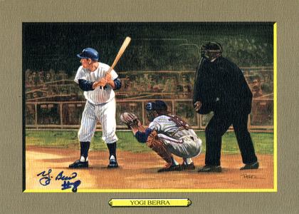 Yogi Berra Autographed Perez Steele Greatest Moments Card (JSA) Outlet Store Cheap Pice