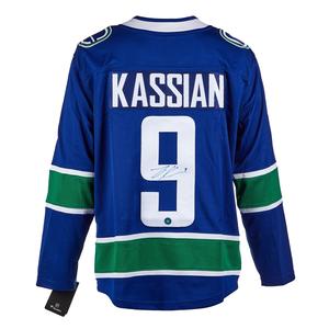 Zack Kassian Vancouver Canucks Autographed Fanatics Jersey 2025 New For Sale