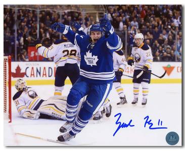 Zach Hyman Toronto Maple Leafs Autographed First Goal 8x10 Photo Discount Official Site