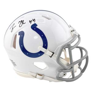 Zaire Franklin Signed Indianapolis Colts Speed Mini Football Helmet (Beckett) Finishline