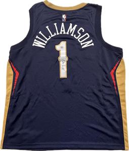 Zion Williamson Signed Jersey PSA/DNA New Orleans Pelicans Autographed Sale Fake