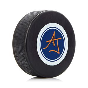 Zack Kassian Signed 2009 NHL Draft Puck with 13th Pick Note Sale For Nice