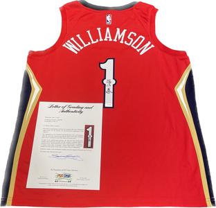 Zion Williamson Signed Jersey PSA/DNA LOA Auto 10 Pelicans Autographed Comfortable Cheap Online