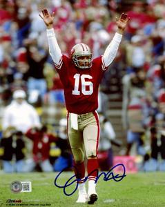 Joe Montana Autographed San Francisco 49ers 8x10 Photo Beckett 46433 For Sale Sale Online