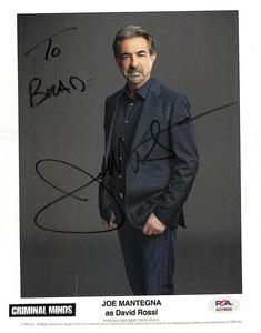 Joe Mantegna signed 8x10 photo PSA/DNA Autographed Actor Free Shipping Pick A Best