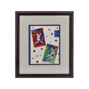 Joe Morgan & Jim Palmer Dual Autographed Signed Framed Program (JSA COA) Cheap Sale Lowest Pice