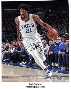 Joel Embiid signed 8x10 Photo PSA/DNA Philidelphia 76ers Autographed Sixers Buy Cheap Low Cost