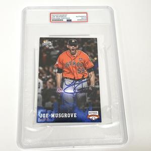 Joe Musgrove signed World Series Promo Card PSA/DNA Encapsulated Houston Astros Recommend Online