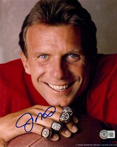Joe Montana Autographed San Francisco 49ers 8x10 Photo Beckett 46430 Buy Cheap Shop