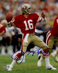 Joe Montana Autographed San Francisco 49ers 8x10 Photo Beckett 46431 View Cheap Online