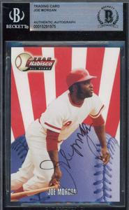 Joe Morgan Beckett BAS Signed Team Nabisco All Stars Autograph 2025 New Cheap Pice