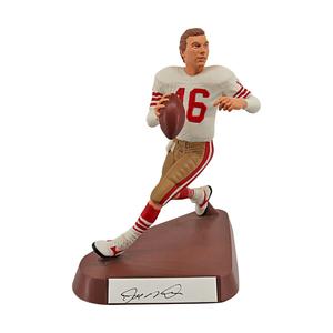 Joe Montana San Francisco 49'ers Autographed Signed Salvino Figure LE 1176/2500 Explore Online