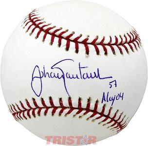 Johan Santana Signed Autographed Official ML Baseball Inscribed AL Cy 04 PSA Real Sale Online