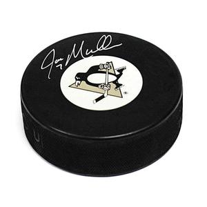 Joe Mullen Pittsburgh Penguins Autographed Hockey Puck Low Cost Cheap Pice
