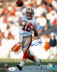 Joe Montana Autographed San Francisco 49ers 8x10 Photo JSA 48595 Sale Cheapest Pice
