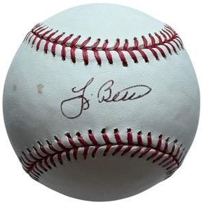 Yogi Berra Autographed Official Major League Baseball (JSA) Pick A Best Sale Online