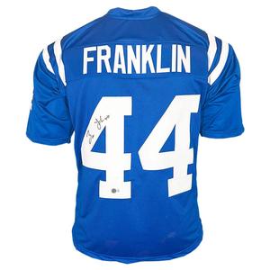 Zaire Franklin Signed Indianapolis Blue Football Jersey (Beckett) How Much Sale Online