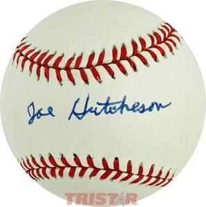 JOE HUTCHESON SIGNED AUTOGRAPHED NL BASEBALL PSA - BROOKLYN DODGERS Perfect Cheap Online