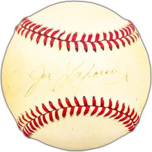 Joe Lahoud Autographed MacPhail AL Baseball Boston Red Sox Beckett #BK44466 Discount Inexpensive