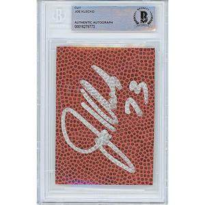 Joe Klecko New York Jets Signed Football Signature Cut NY Sack Exchange BAS Auth Auto Online Online Free Shipping