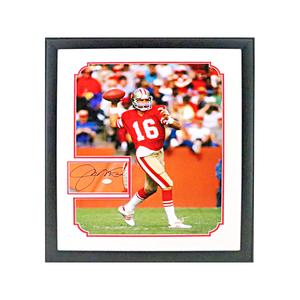 Joe Montana San Francisco 49'ers Autographed Signed Framed Chit Collage (JSA COA) Buy Cheap Fashion Style
