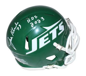 Joe Klecko Autographed New York Jets Mini Helmet Spd TB Beckett 40873 Buy Cheap Wiki